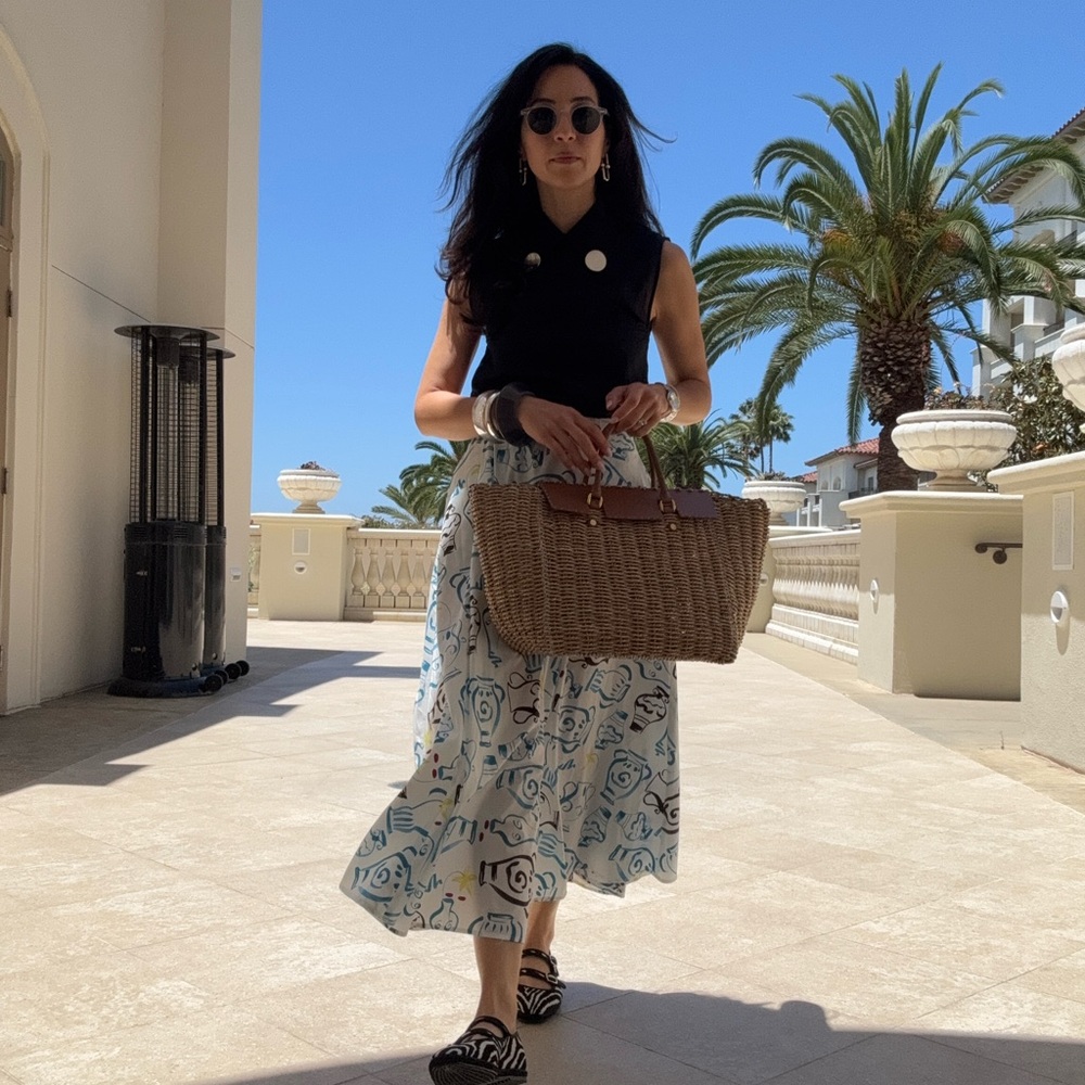 Zara printed skirt size xs